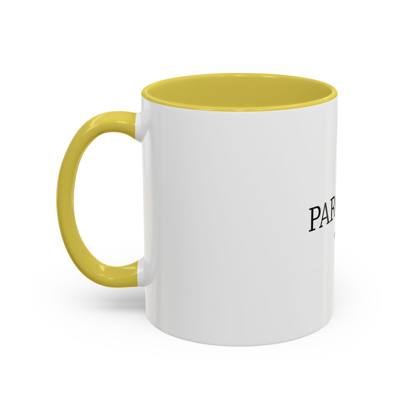 Paroisse Fine Coffee Ceramic Mug — Minimalist Trim 11oz (Various Colors)