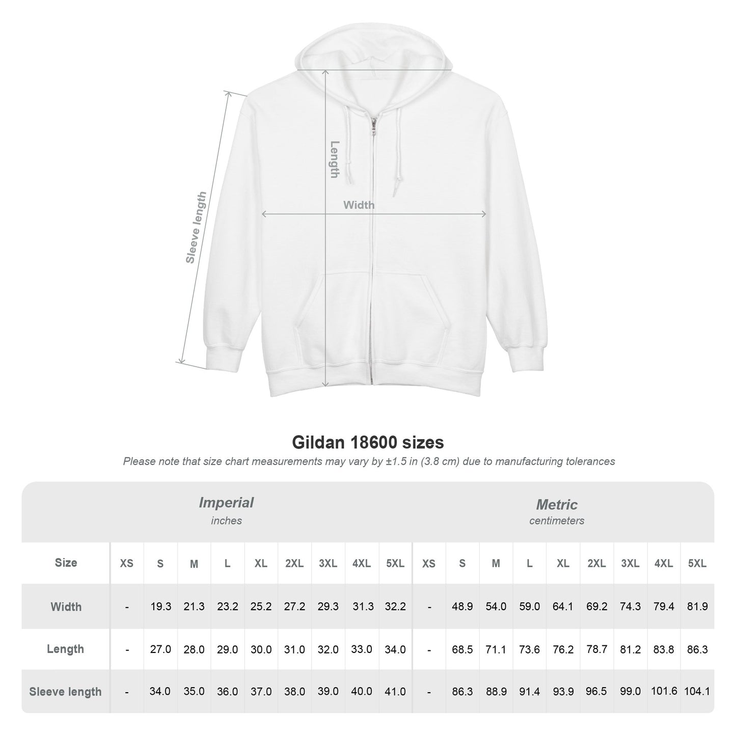 Paroisse Minimalist Zip Hoodie — Small Chest Logo Cotton Full-Zip Hoodie