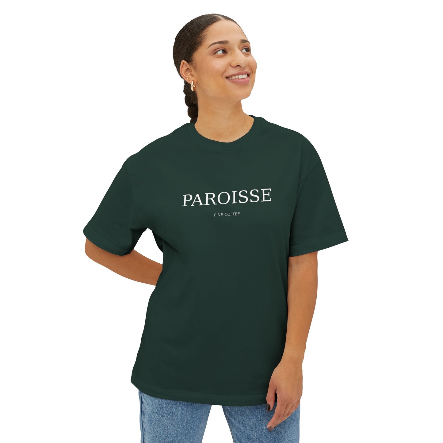 Paroisse Boxy Tee — Relaxed Oversized T-Shirt