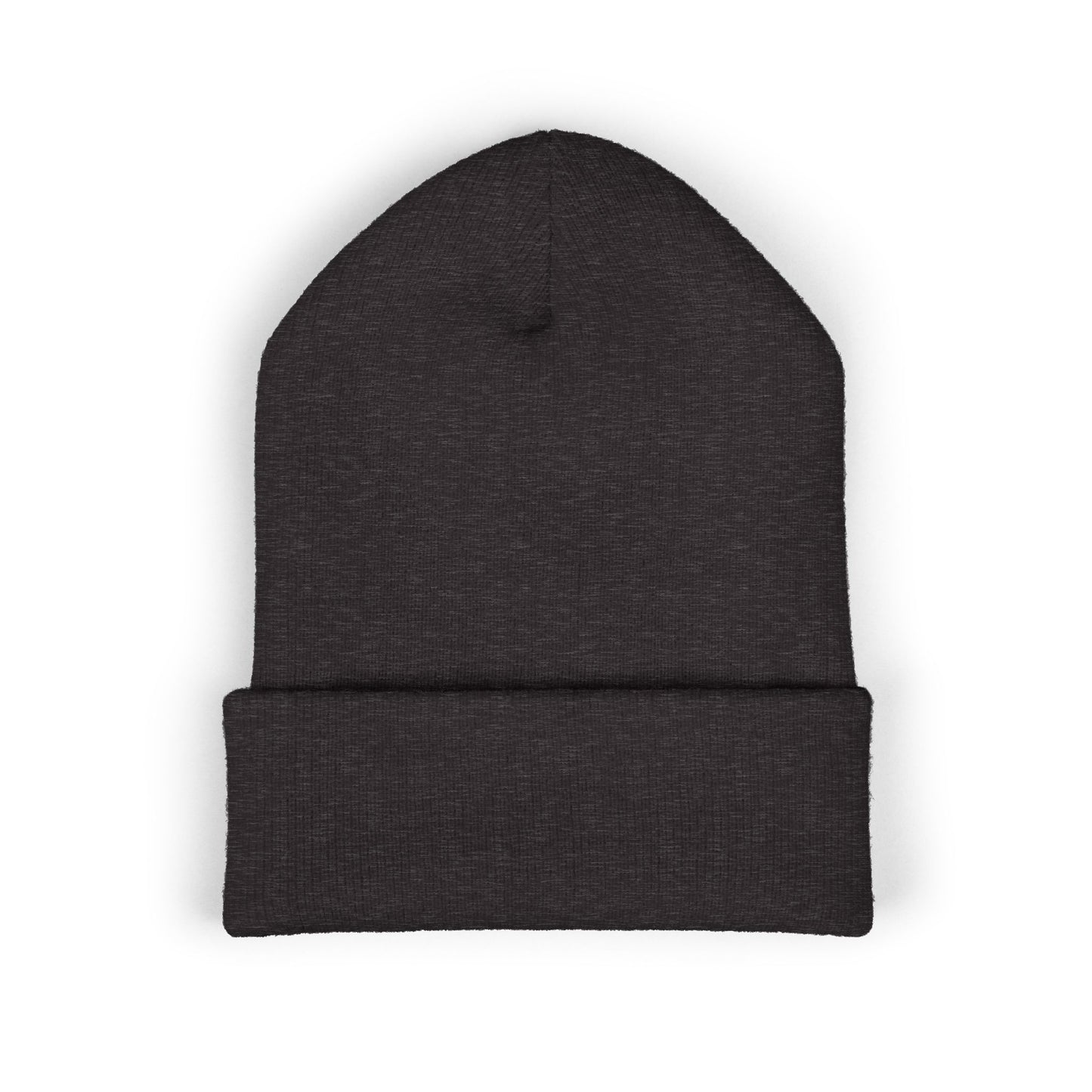Embroidered Classic Cuffed Beanie — Minimal 'PAROISSE' Logo Knit Hat