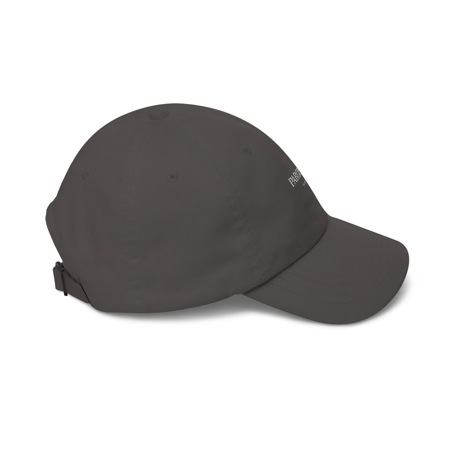 PAROISSE Dad Cap — Minimal Embroidered Baseball Hat