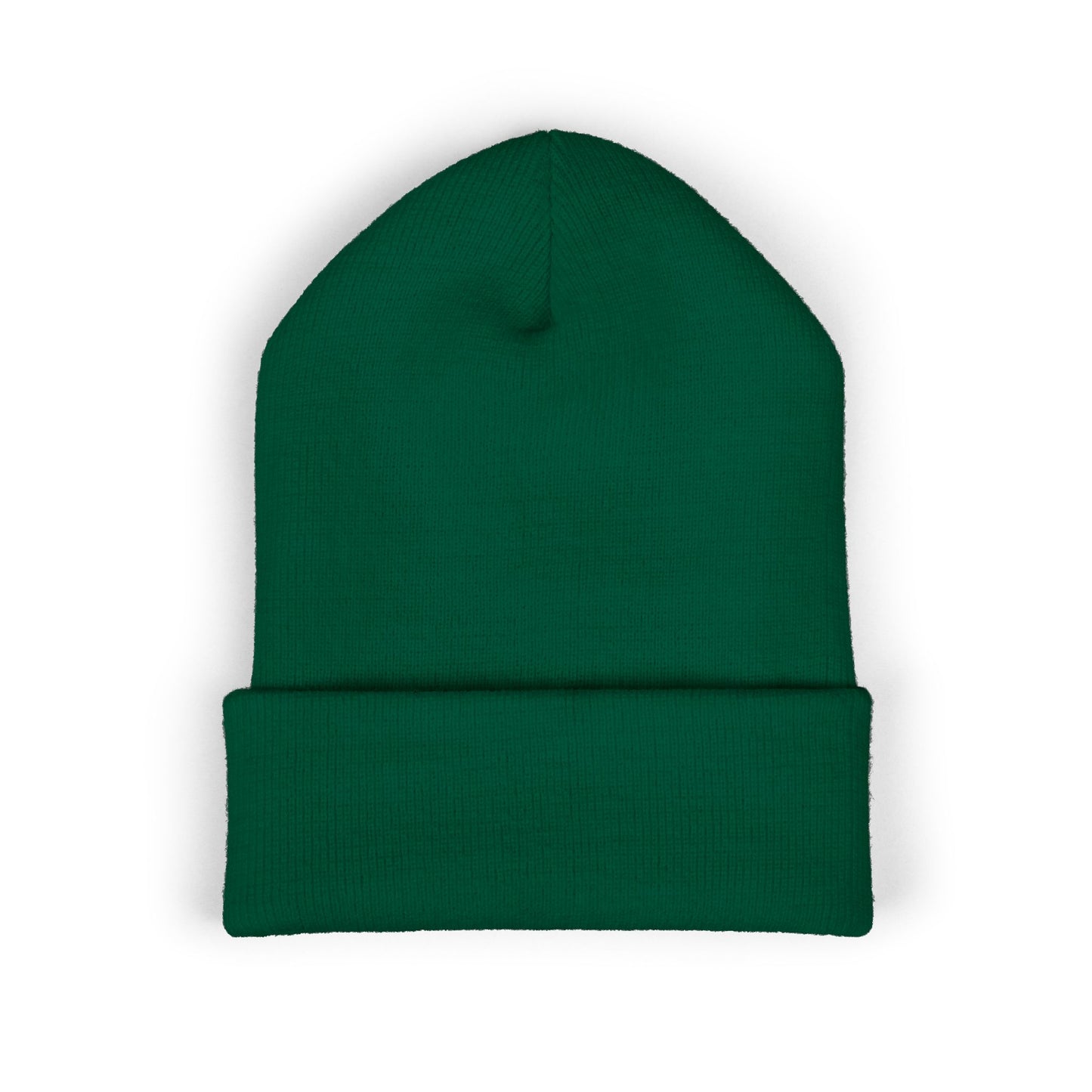 Embroidered Classic Cuffed Beanie — Minimal 'PAROISSE' Logo Knit Hat
