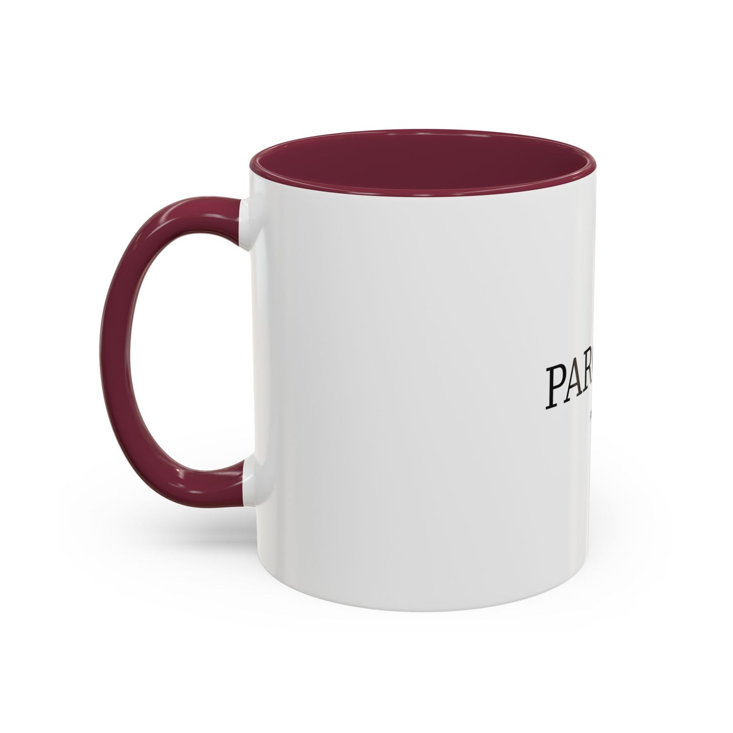Paroisse Fine Coffee Ceramic Mug — Minimalist Trim 11oz (Various Colors)