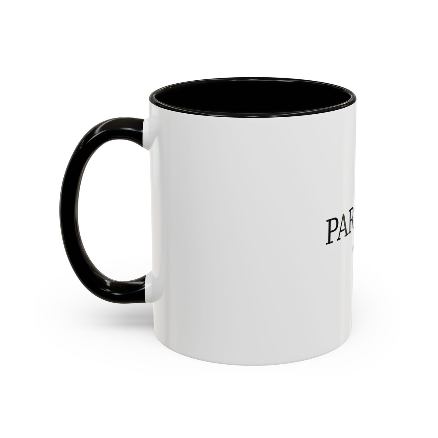 Paroisse Fine Coffee Ceramic Mug — Minimalist Trim 11oz (Various Colors)