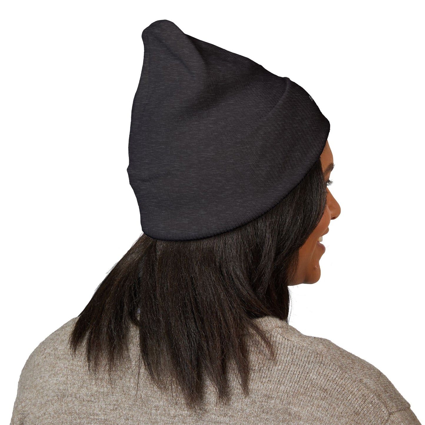 Embroidered Classic Cuffed Beanie — Minimal 'PAROISSE' Logo Knit Hat