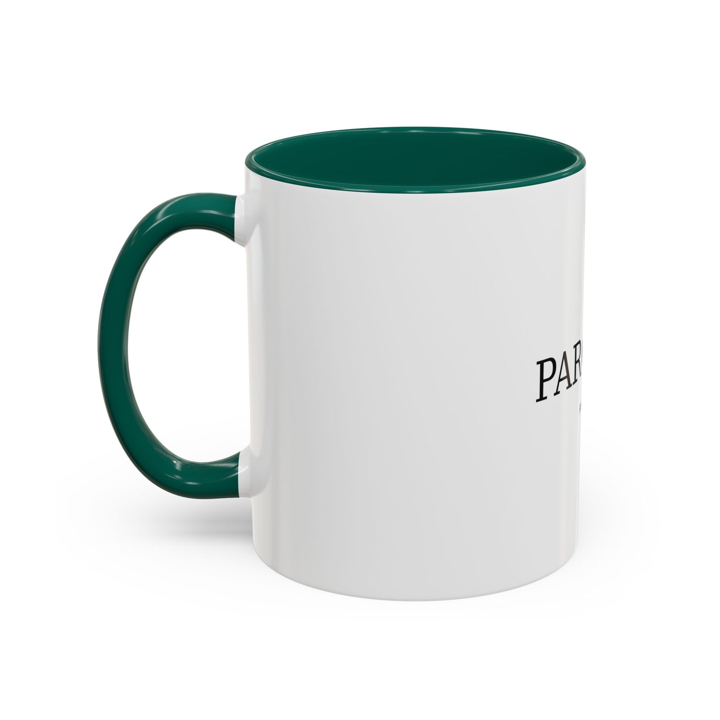 Paroisse Fine Coffee Ceramic Mug — Minimalist Trim 11oz (Various Colors)
