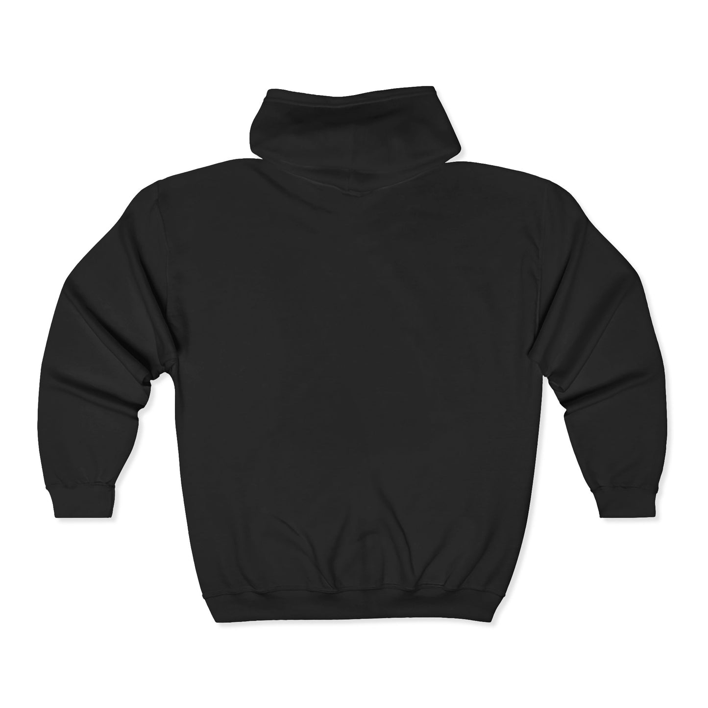 Paroisse Minimalist Zip Hoodie — Small Chest Logo Cotton Full-Zip Hoodie