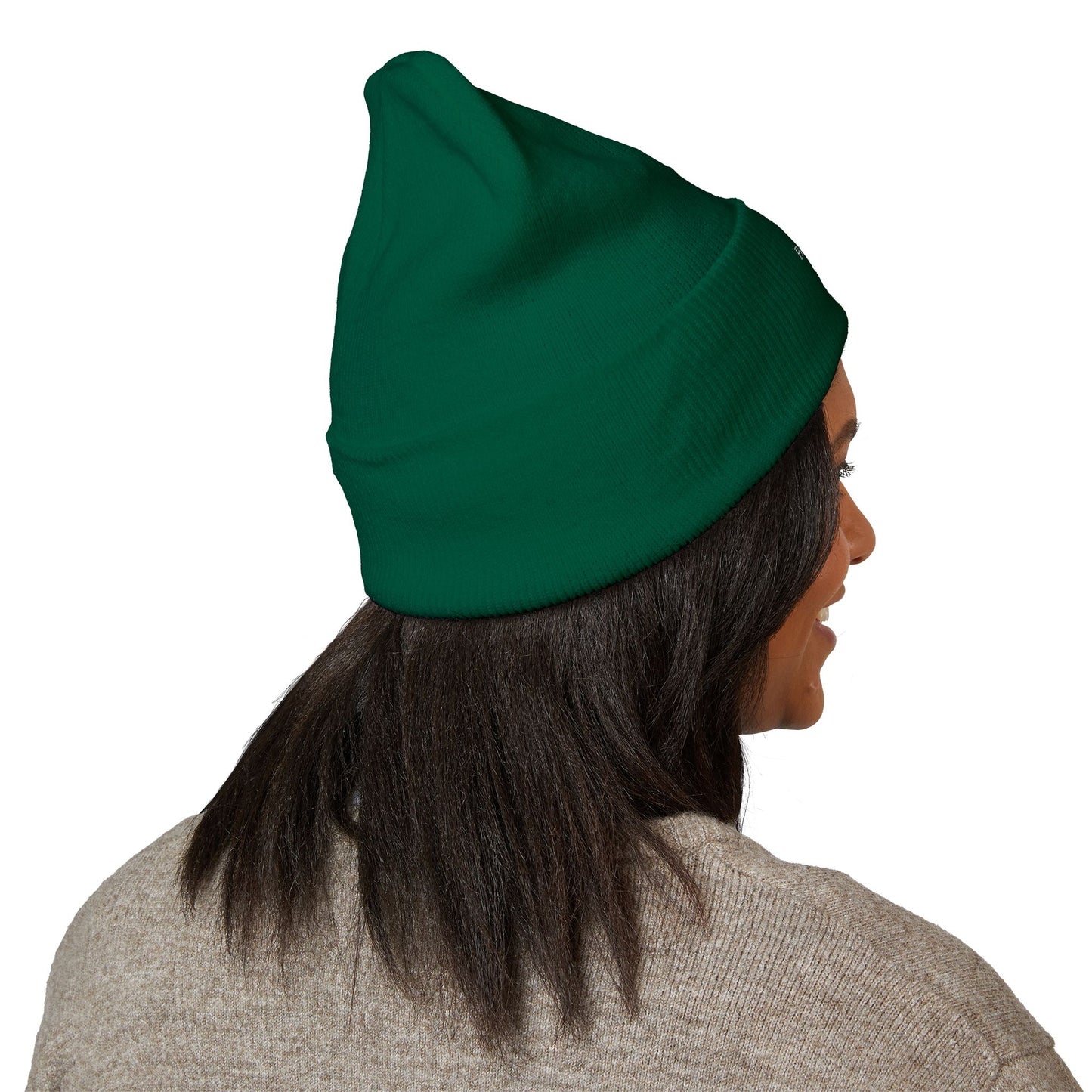 Embroidered Classic Cuffed Beanie — Minimal 'PAROISSE' Logo Knit Hat