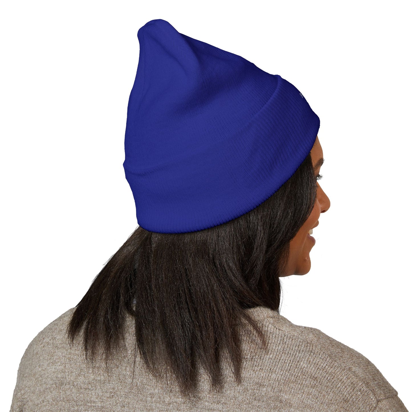 Embroidered Classic Cuffed Beanie — Minimal 'PAROISSE' Logo Knit Hat