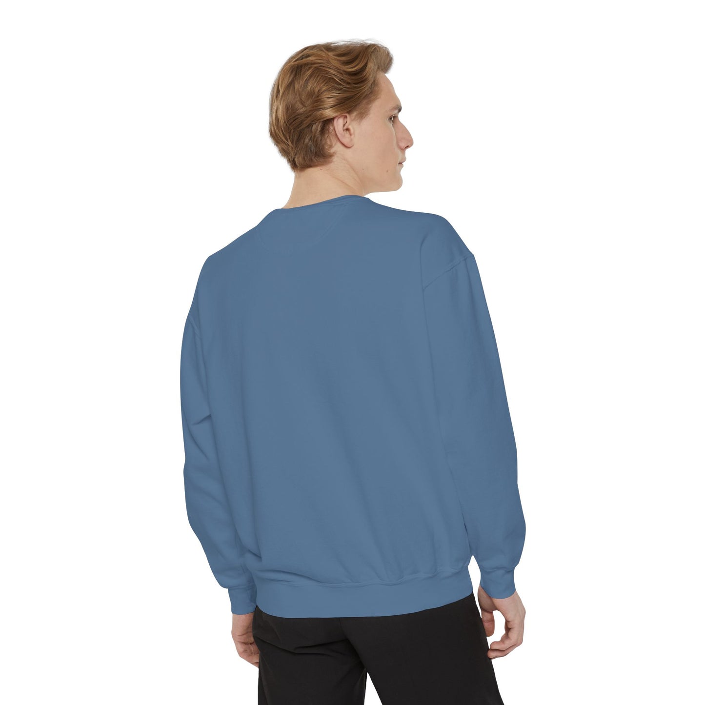 Paroisse French Script Sweatshirt — Minimalist Logo Garment-Dyed Sweatshirt