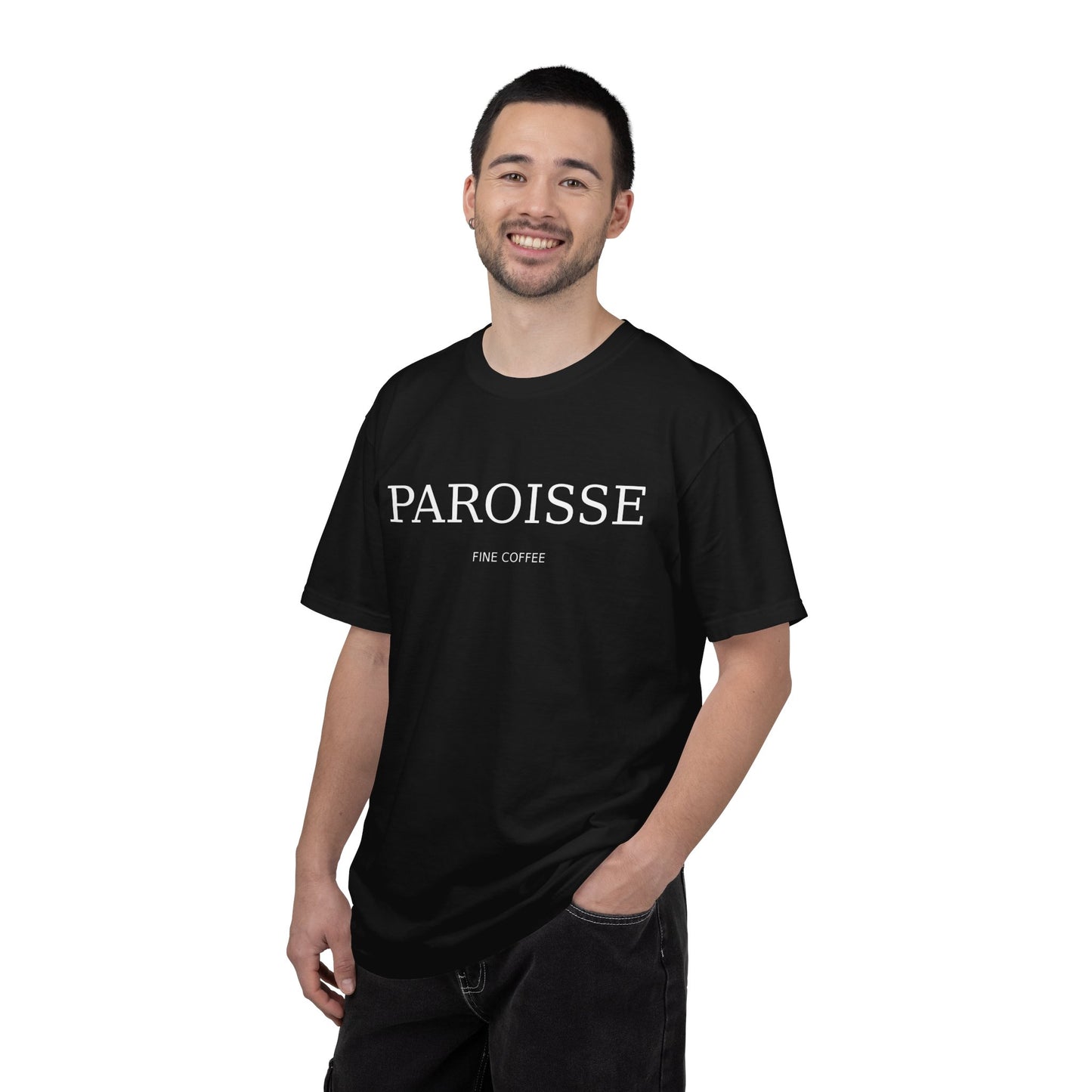 Paroisse Minimal Garment-Dyed Tee — Subtle Logo T-Shirt