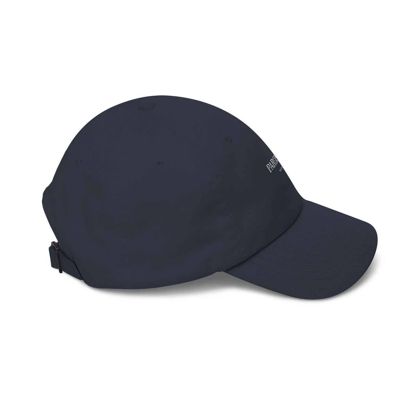 PAROISSE Dad Cap — Minimal Embroidered Baseball Hat