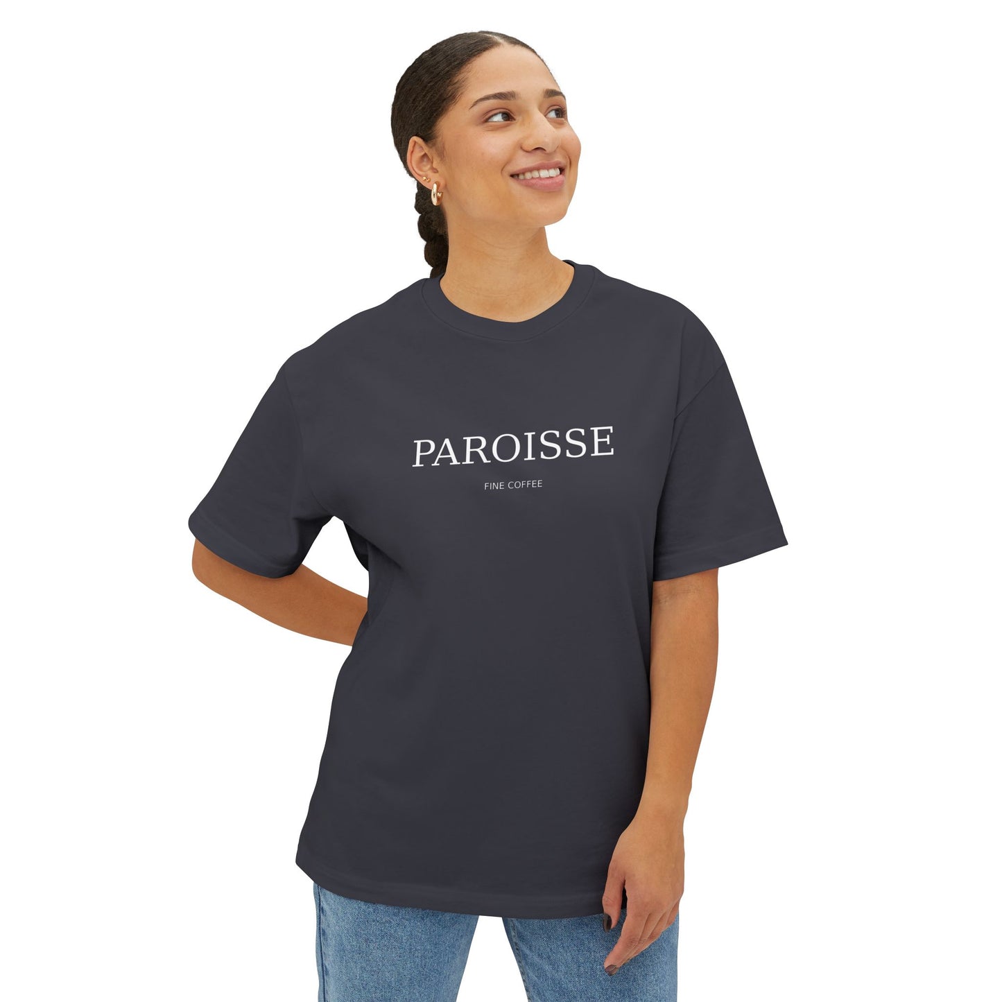 Paroisse Boxy Tee — Relaxed Oversized T-Shirt