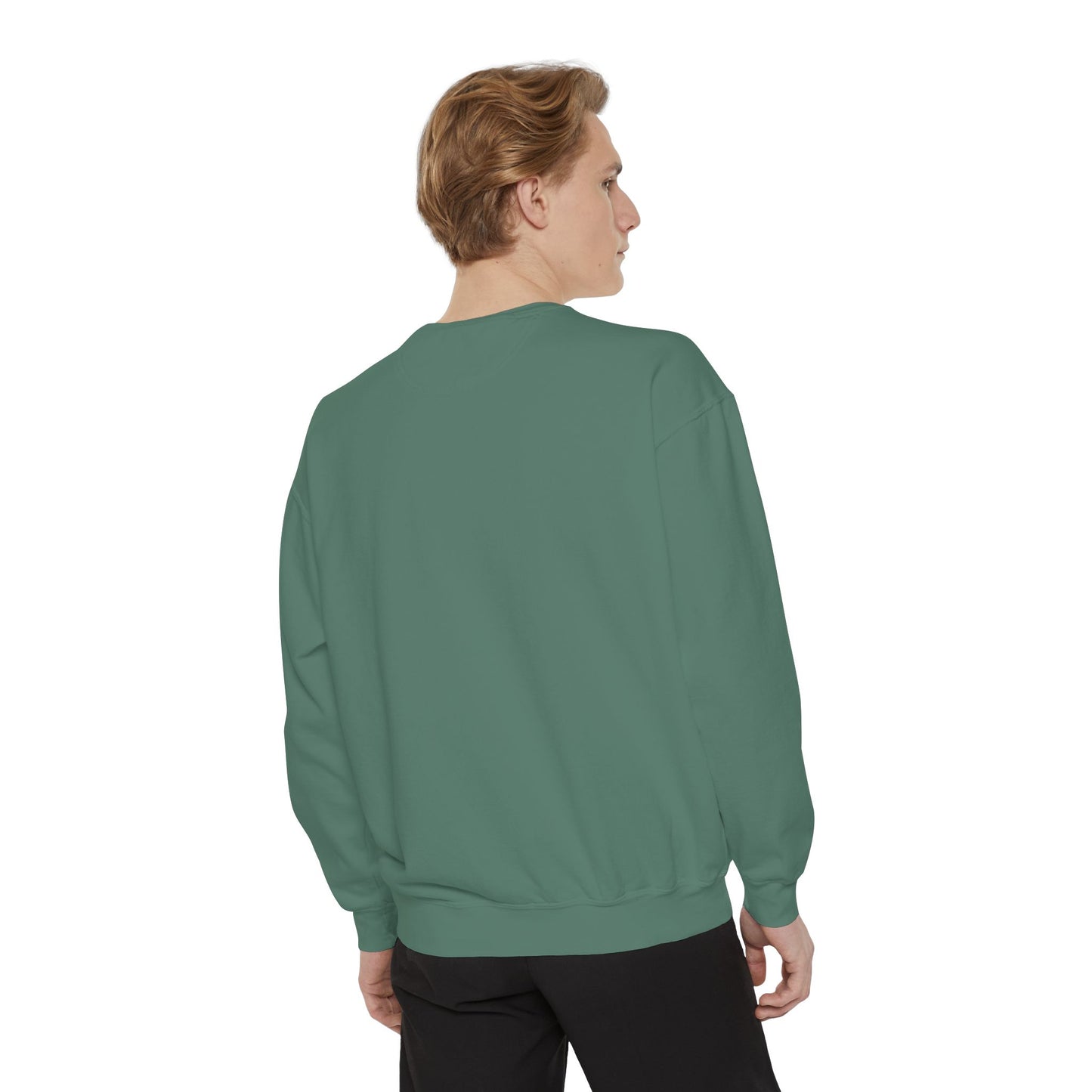 Paroisse French Script Sweatshirt — Minimalist Logo Garment-Dyed Sweatshirt