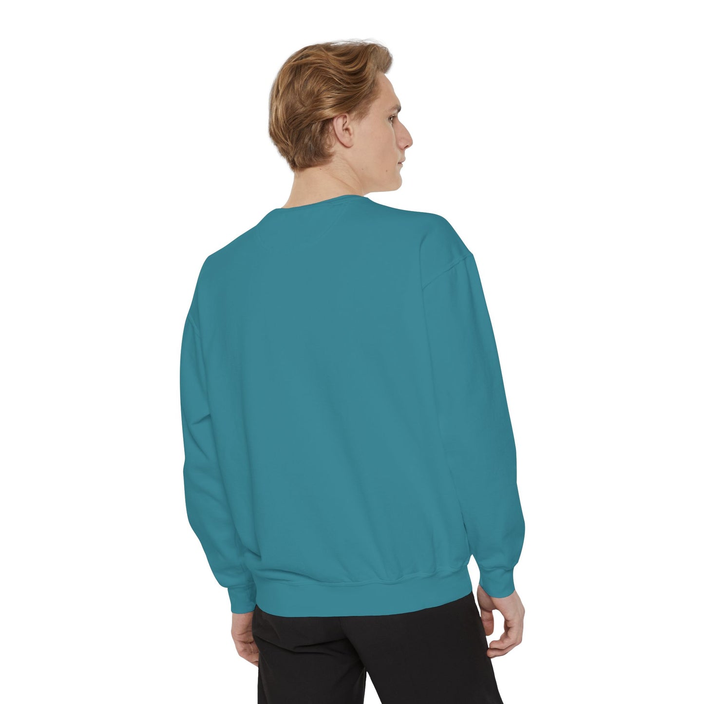 Paroisse French Script Sweatshirt — Minimalist Logo Garment-Dyed Sweatshirt