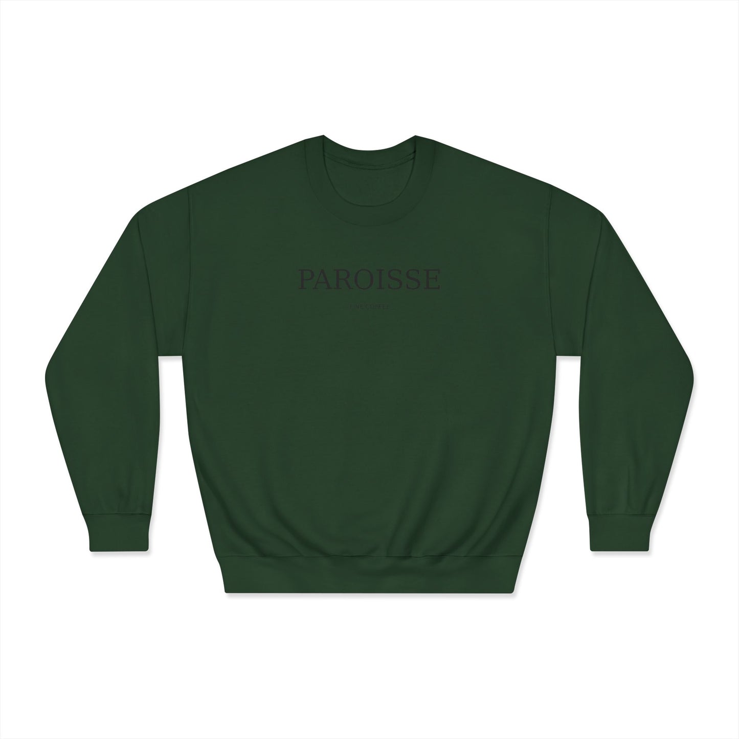 Paroisse Minimalist Crewneck Sweatshirt – Subtle French Text Comfort