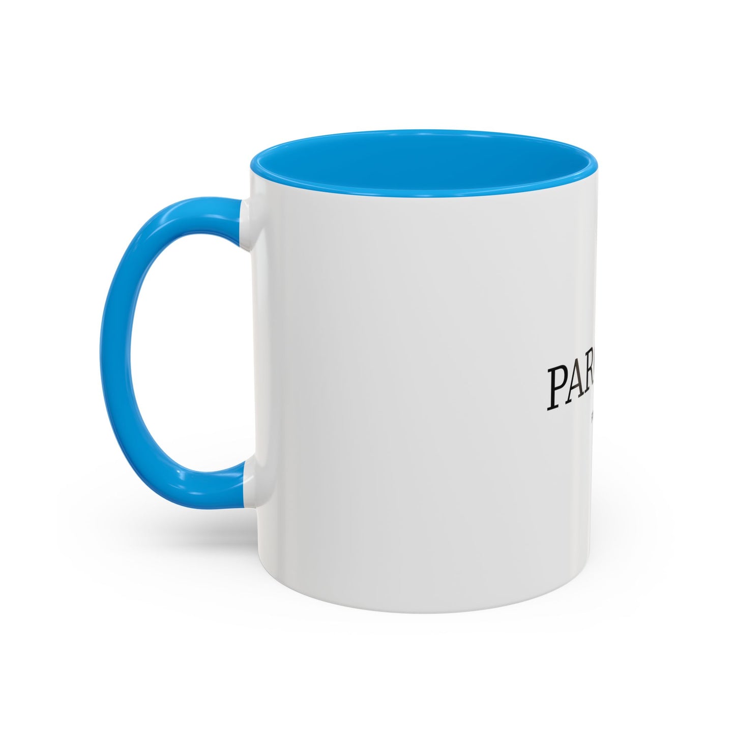 Paroisse Fine Coffee Ceramic Mug — Minimalist Trim 11oz (Various Colors)