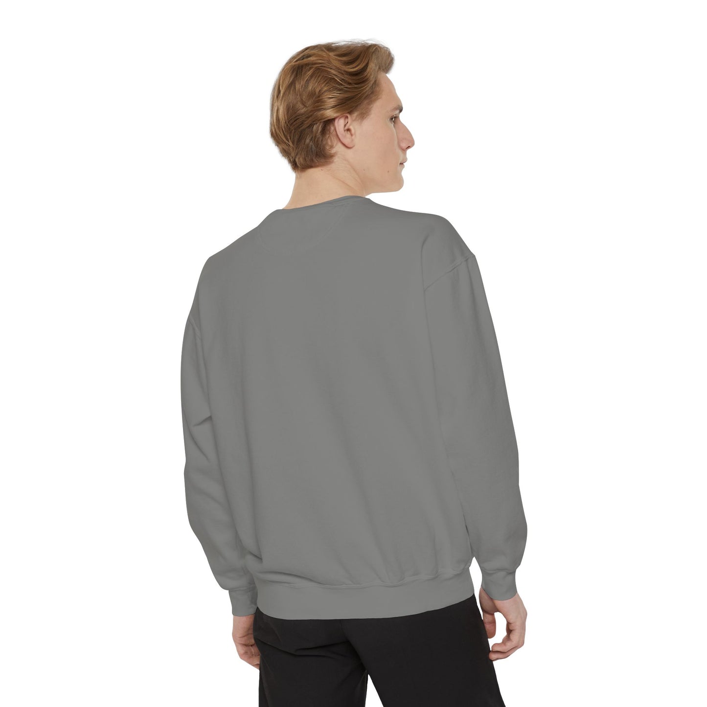 Paroisse French Script Sweatshirt — Minimalist Logo Garment-Dyed Sweatshirt