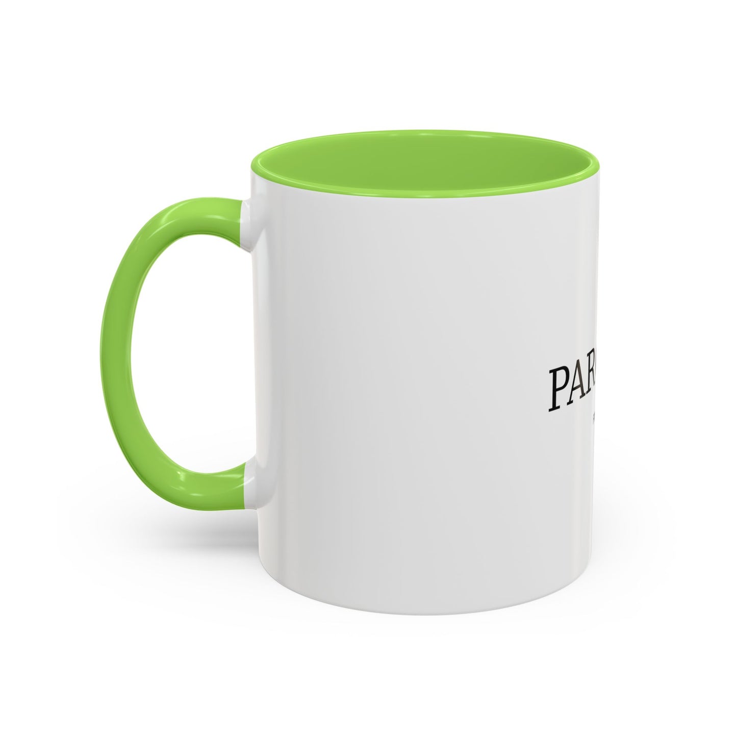 Paroisse Fine Coffee Ceramic Mug — Minimalist Trim 11oz (Various Colors)