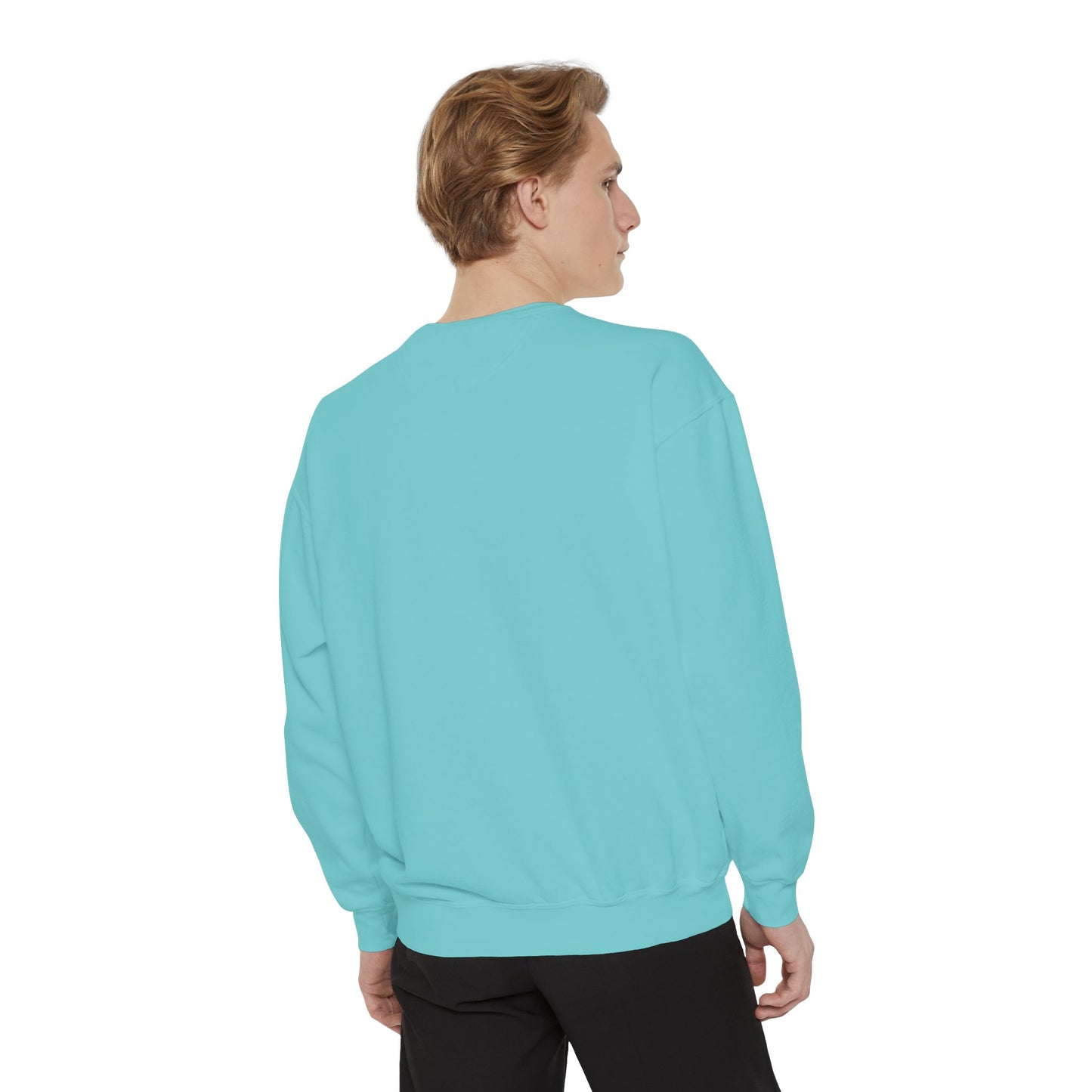 Paroisse French Script Sweatshirt — Minimalist Logo Garment-Dyed Sweatshirt