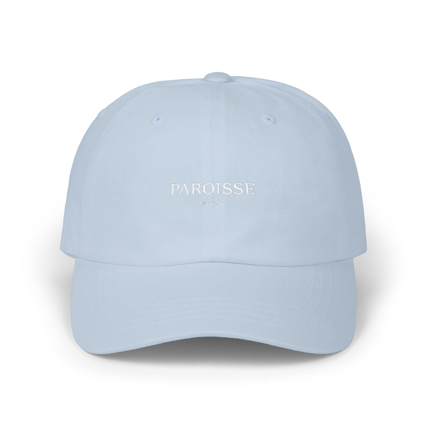PAROISSE Dad Cap — Minimal Embroidered Baseball Hat