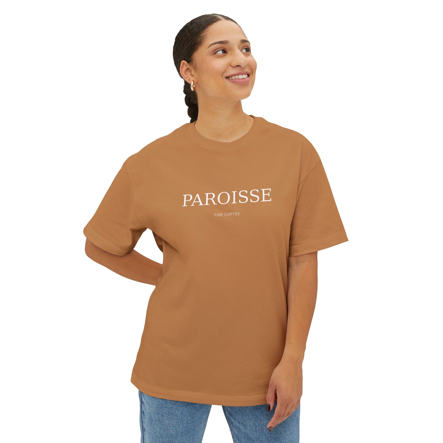 Paroisse Boxy Tee — Relaxed Oversized T-Shirt