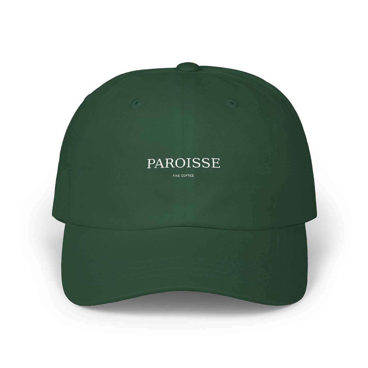PAROISSE Dad Cap — Minimal Embroidered Baseball Hat