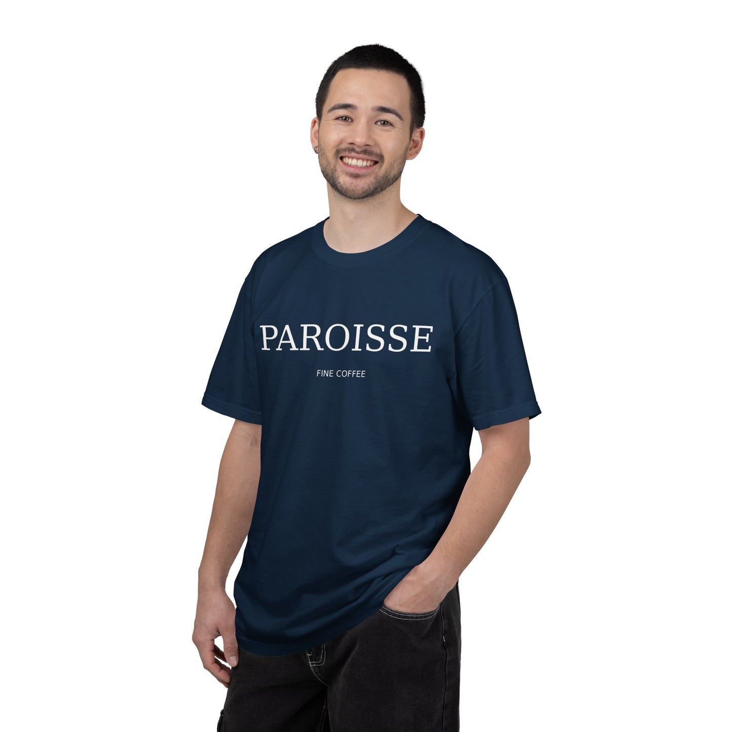 Paroisse Minimal Garment-Dyed Tee — Subtle Logo T-Shirt