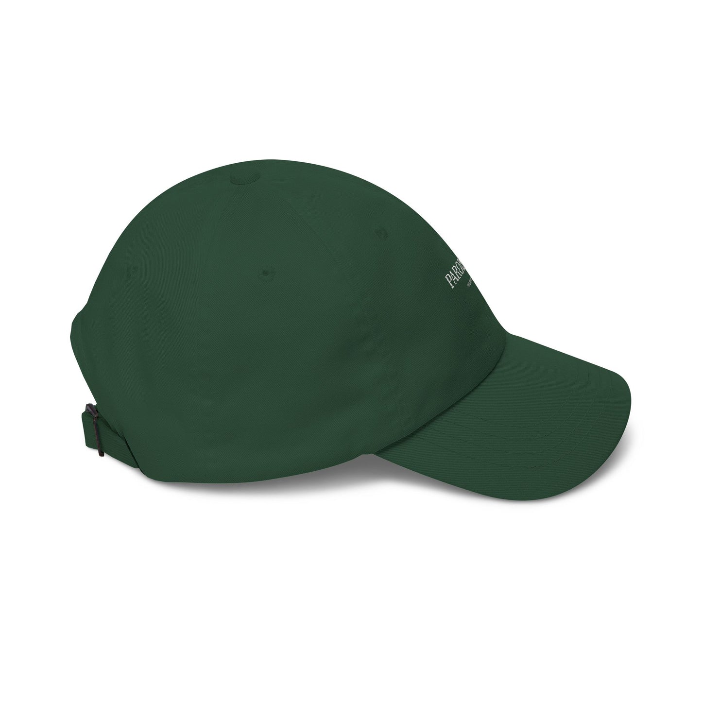 PAROISSE Dad Cap — Minimal Embroidered Baseball Hat