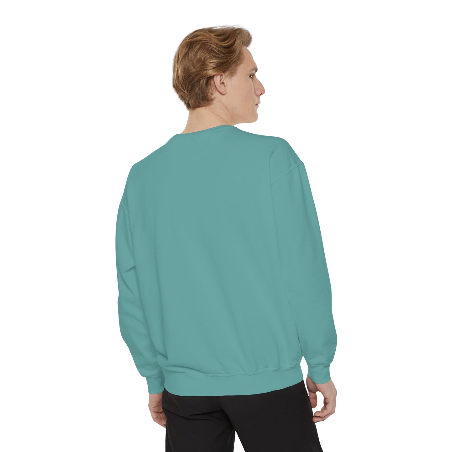 Paroisse French Script Sweatshirt — Minimalist Logo Garment-Dyed Sweatshirt