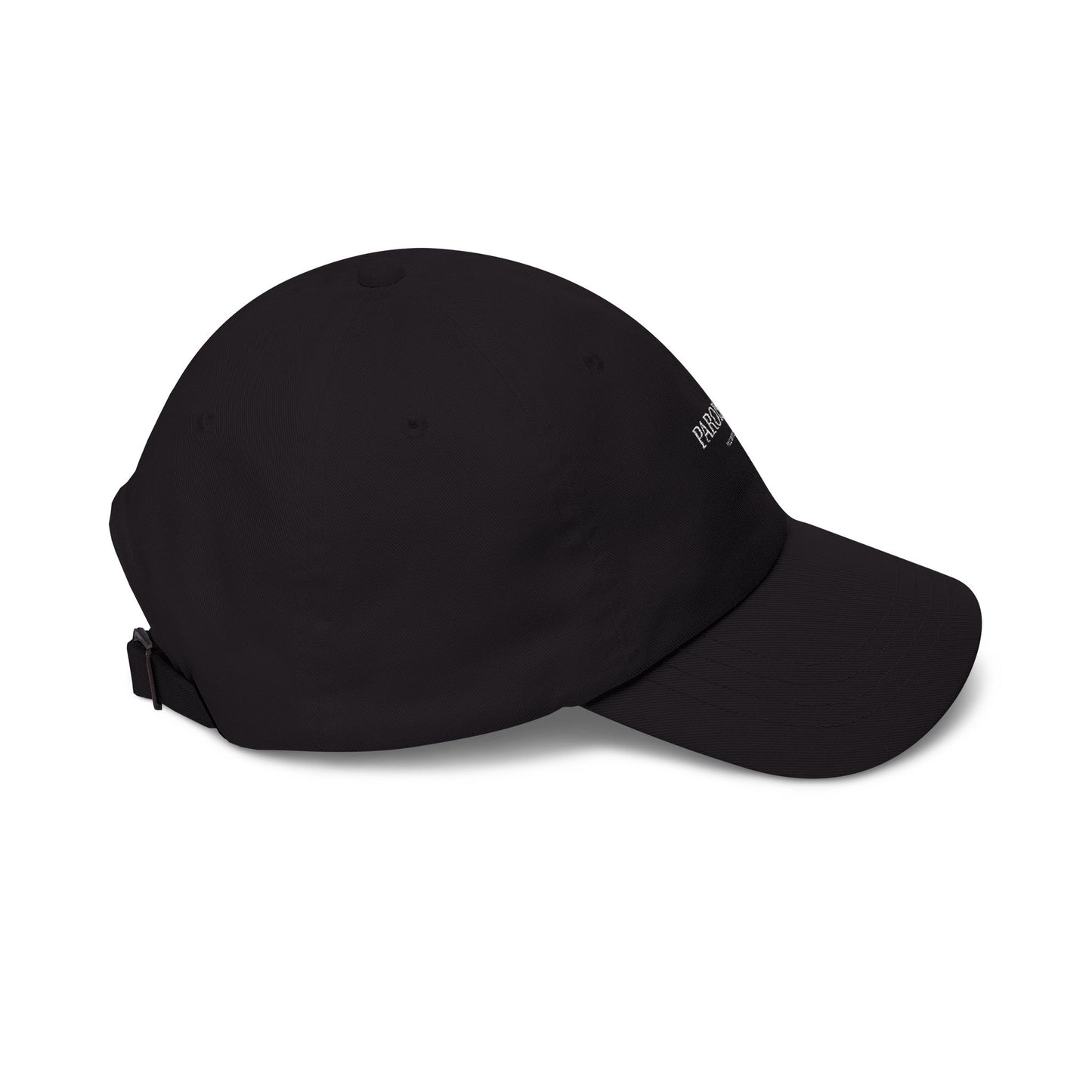 PAROISSE Dad Cap — Minimal Embroidered Baseball Hat