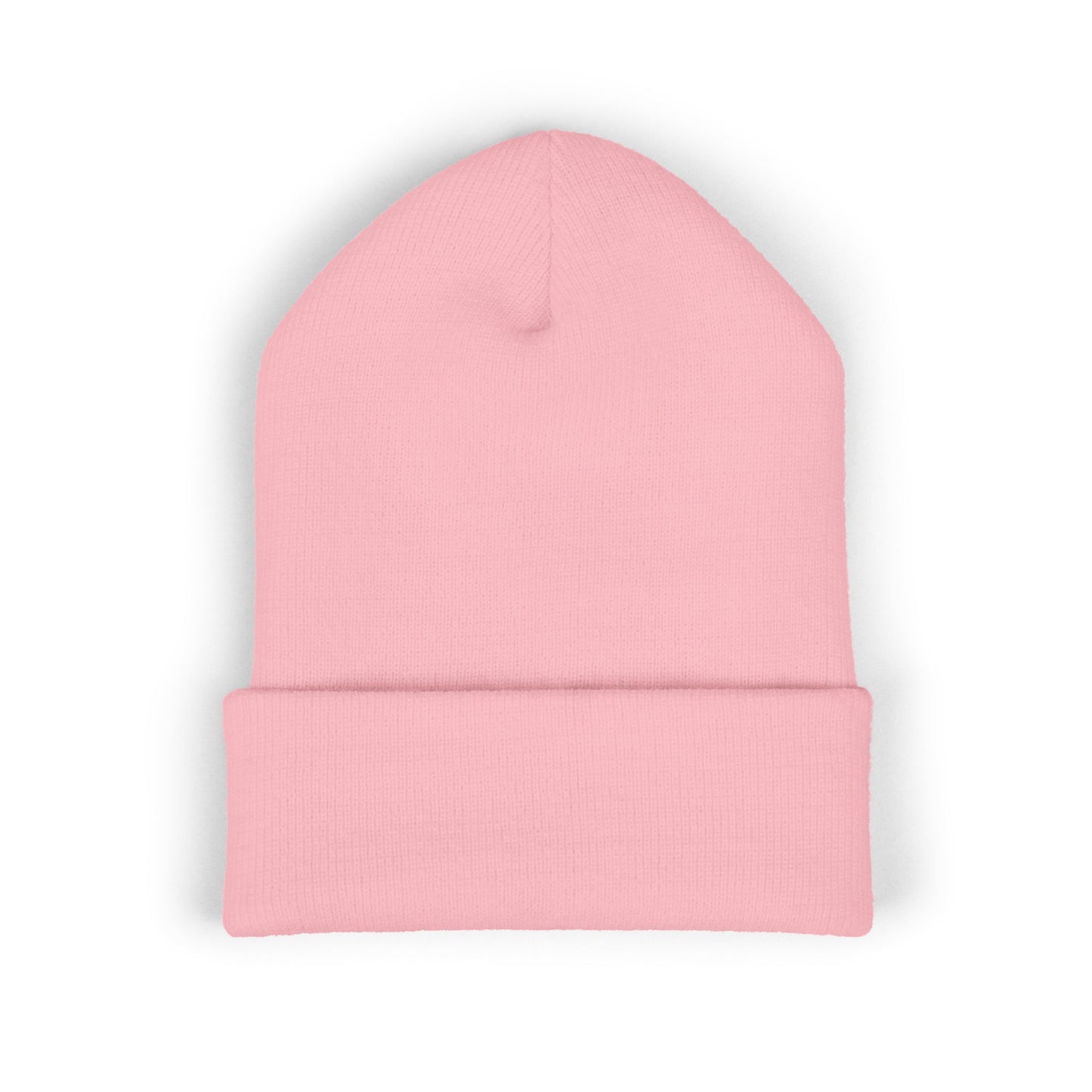 Embroidered Classic Cuffed Beanie — Minimal 'PAROISSE' Logo Knit Hat